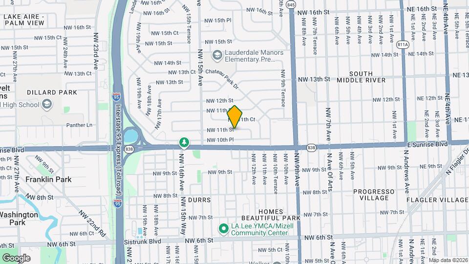 1212 NW 11th St Map and Location Details