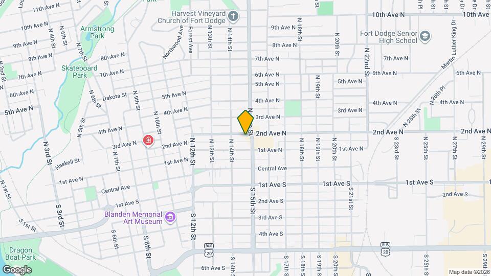 1423 2nd Ave N Map and Location Details