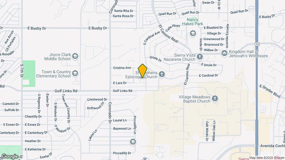 1516 Hummingbird Ln Map and Location Details