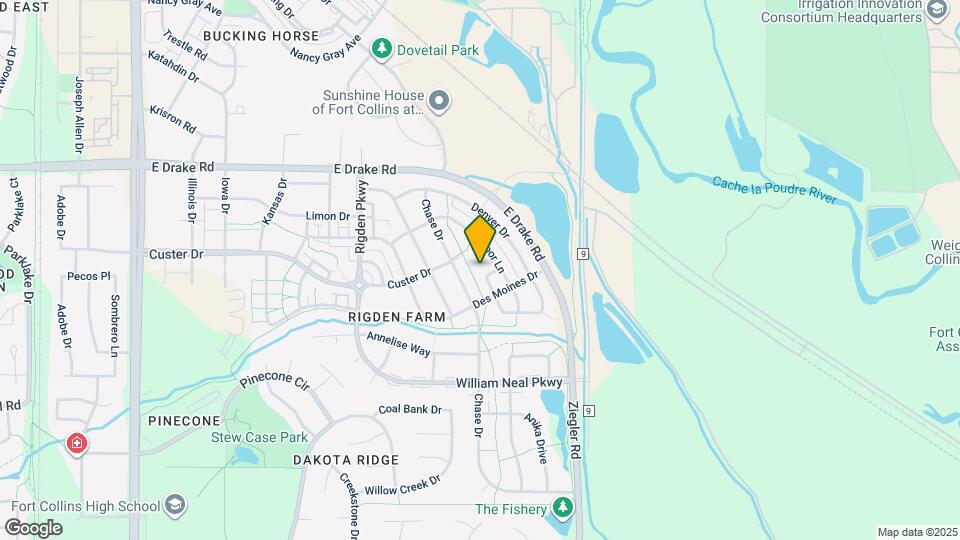 2914 Caspian Way Map and Location Details