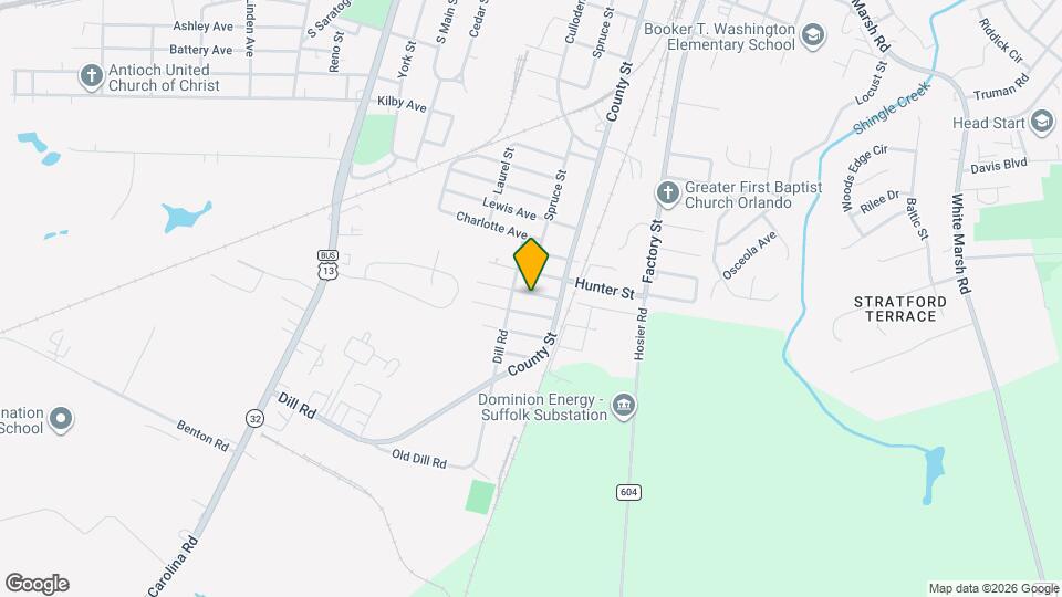 309 Webb St Map and Location Details