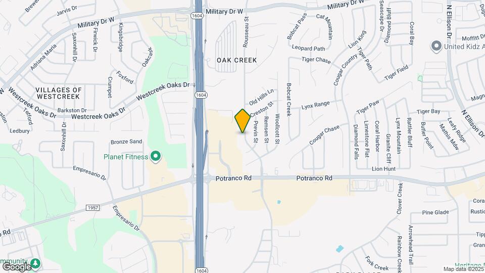 11427 Rousseau St Map and Location Details