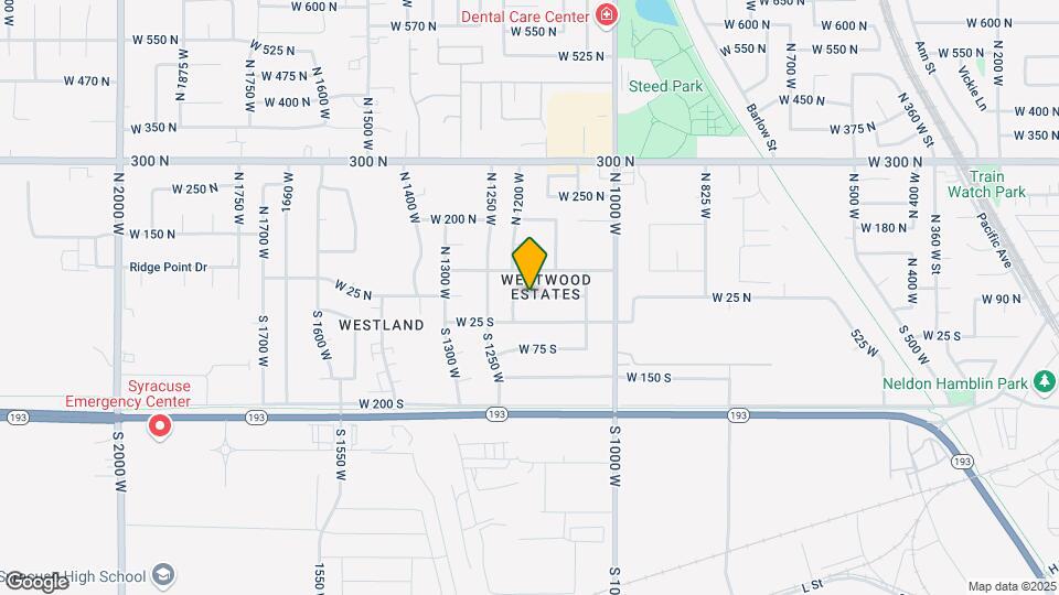 1167 W 325 N Map and Location Details