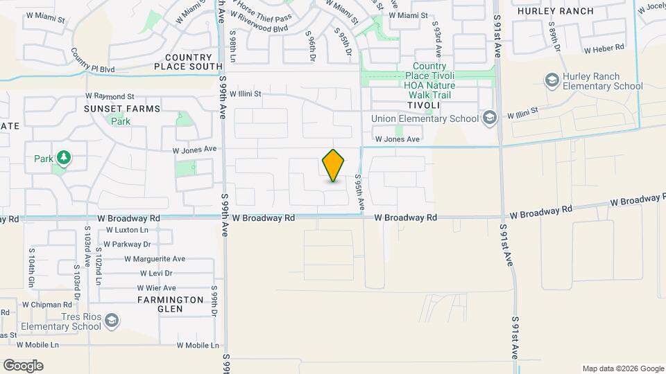 9530 W Getty Dr Map and Location Details