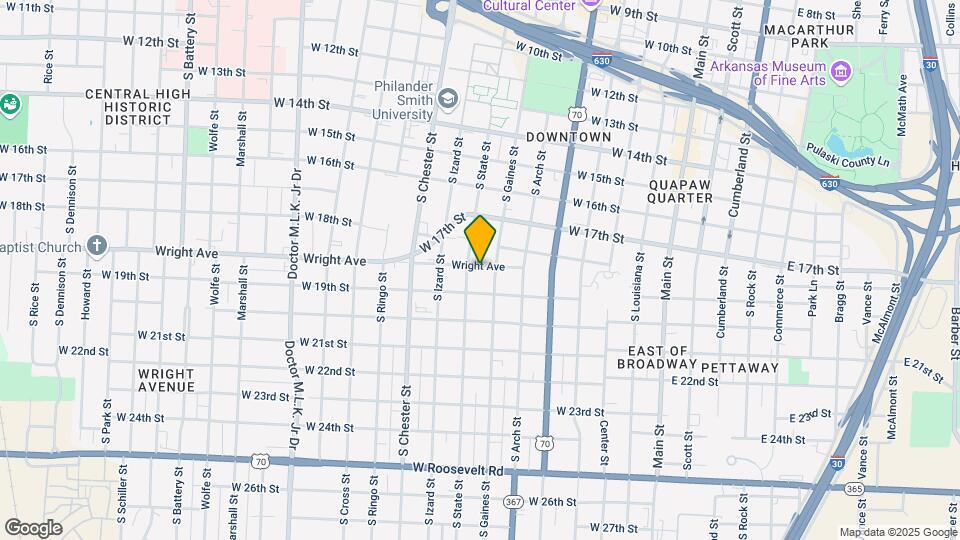 715 Wright Ave Map and Location Details