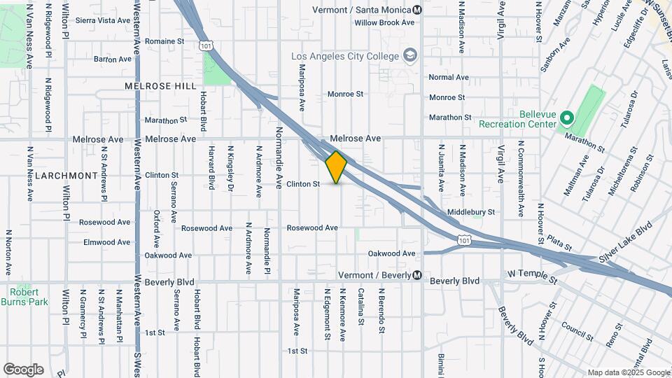 4312 Clinton St Mapa y Detalles de la Ubicación