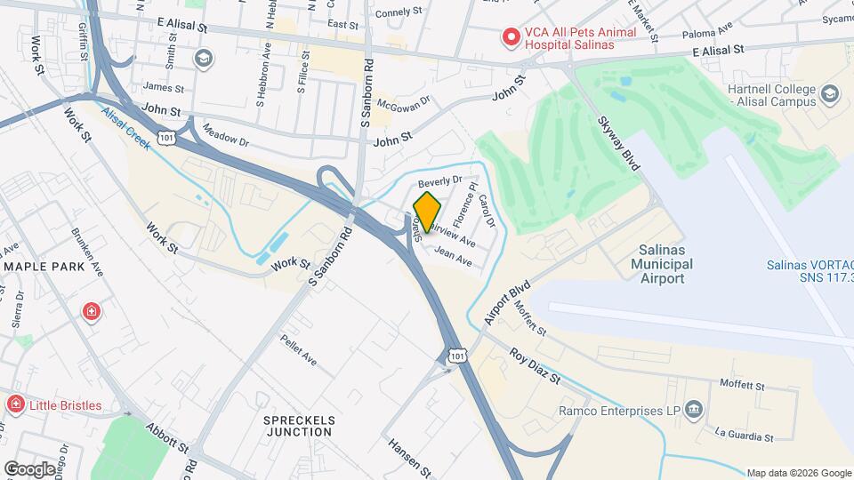 1085 Sharon Dr Map and Location Details