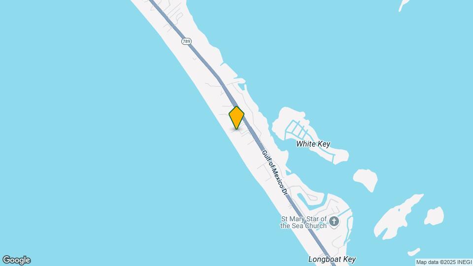 Infinity Longboat Key Map and Location Details