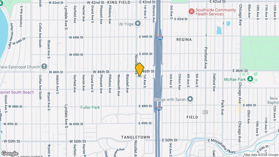 4621 Nicollet Ave. South Map and Location Details