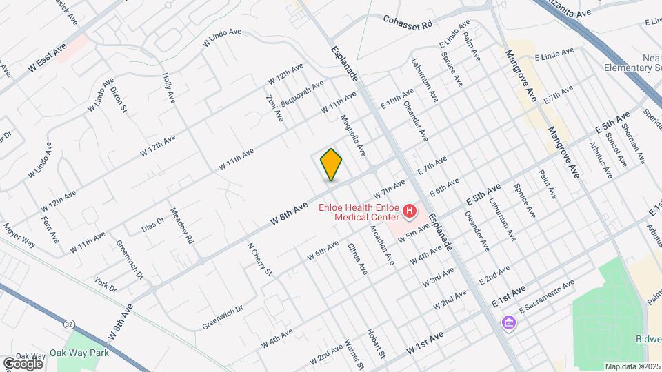 1804 Citrus Ave Map and Location Details