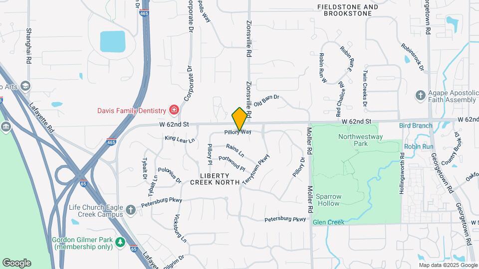 5627 Pillory Way Map and Location Details