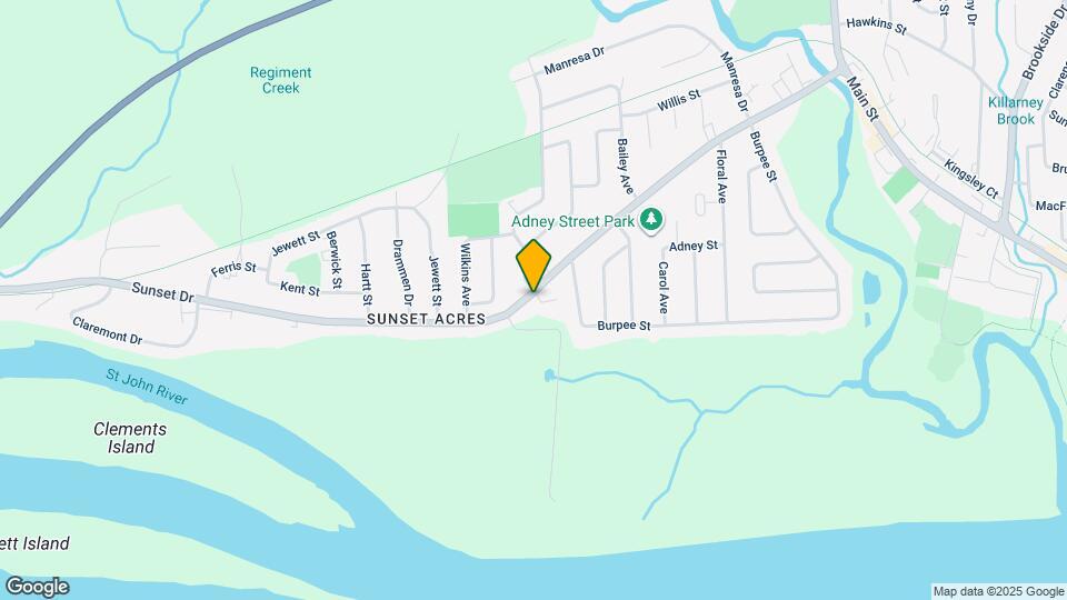 206 Sunset Dr Map and Location Details