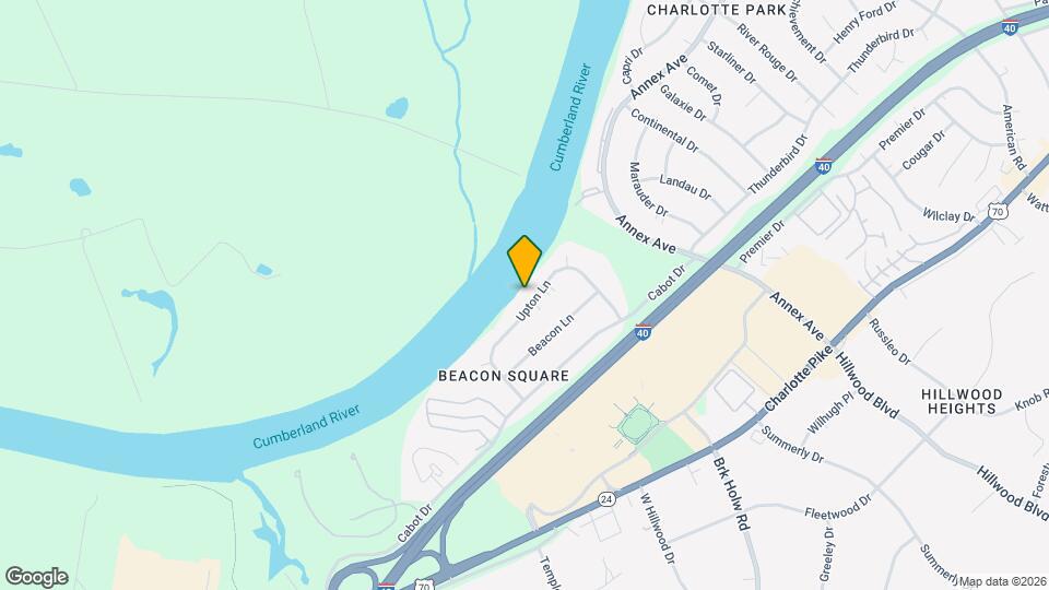 6620 Upton Ln Map and Location Details