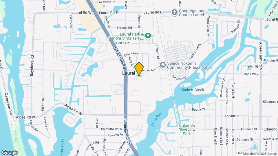 17015 Coral Key Dr Map and Location Details