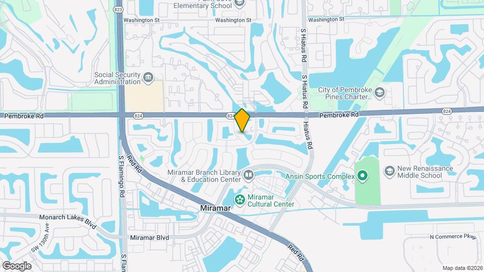 1881 SW 116th Way Map and Location Details