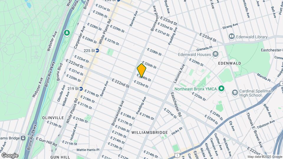 930 E 224th St Mapa y Detalles de la Ubicación