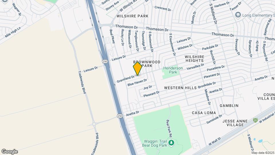 5109 Graceland Dr Map and Location Details