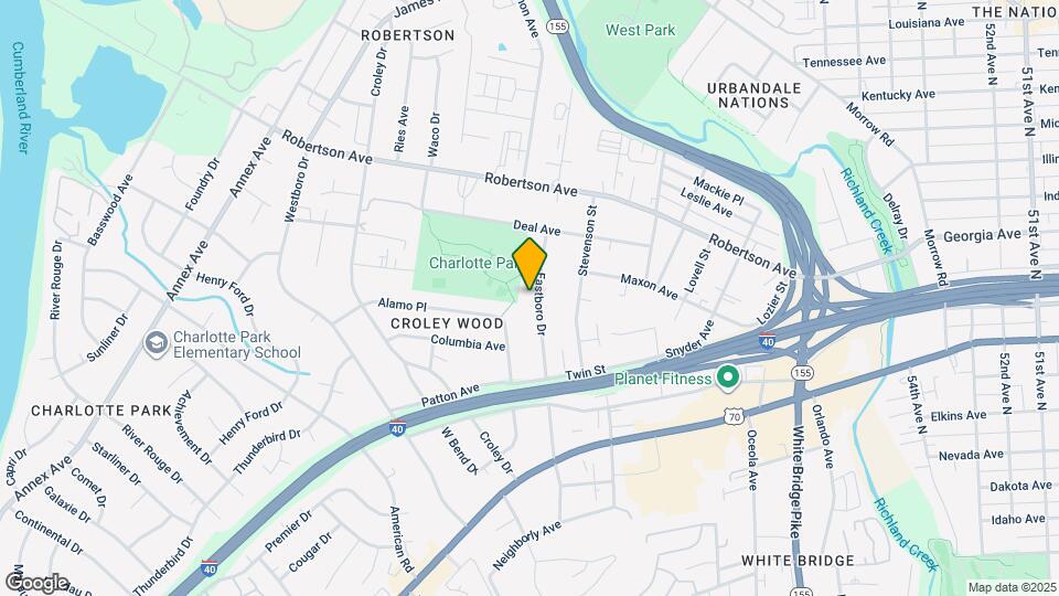 541 Eastboro Dr Map and Location Details