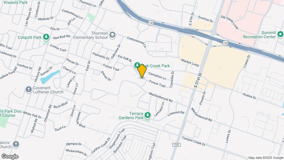 2205 Forest Trail Map and Location Details