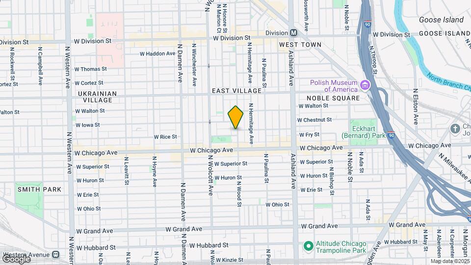 834-836 N Wood Mapa y Detalles de la Ubicación