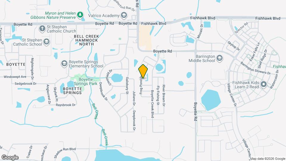 10332 Frog Pond Dr Map and Location Details