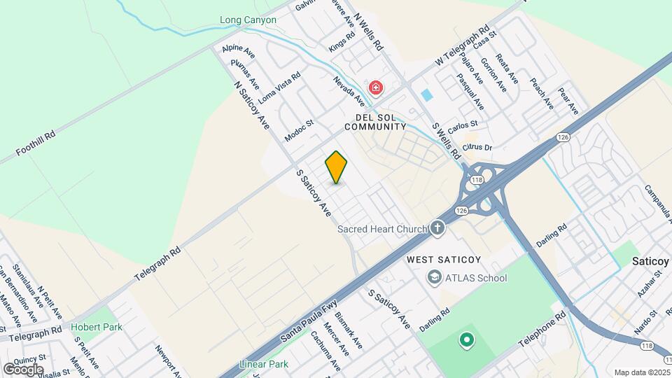 10553 San Jose St Map and Location Details