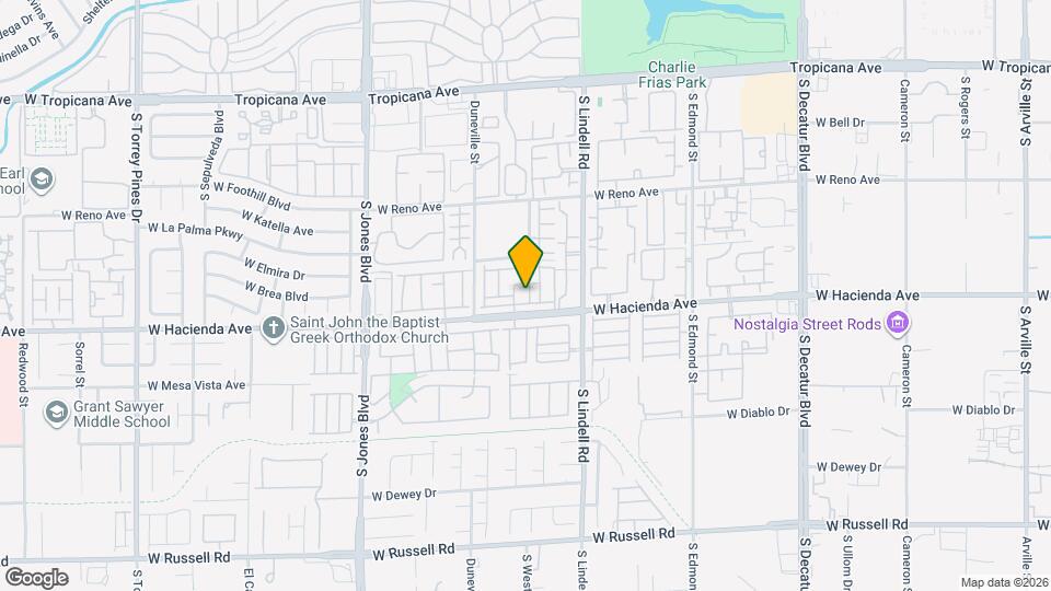 5267 S Westwind Rd Map and Location Details