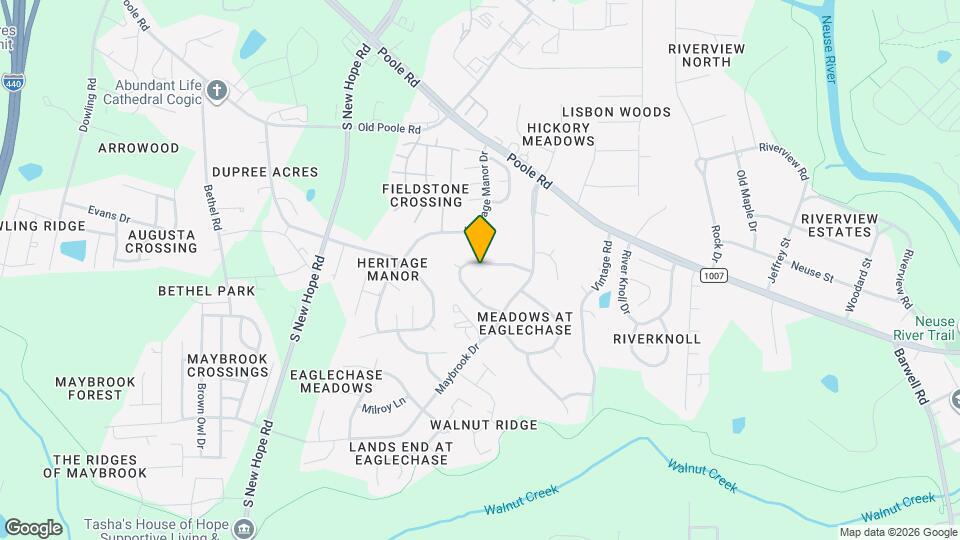 1625 Netherfield Ln Map and Location Details