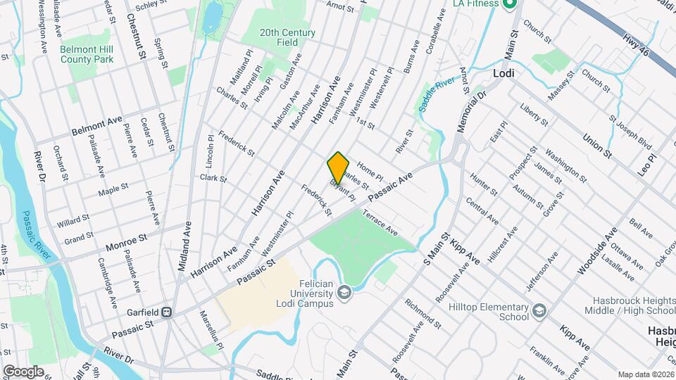 29 Bryant Pl Map and Location Details