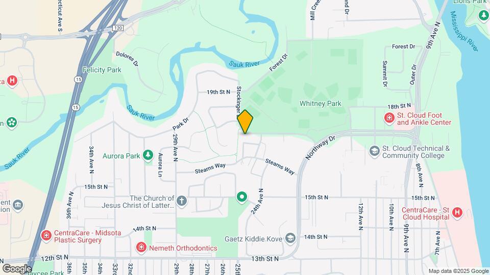2517 Stockinger Dr Map and Location Details