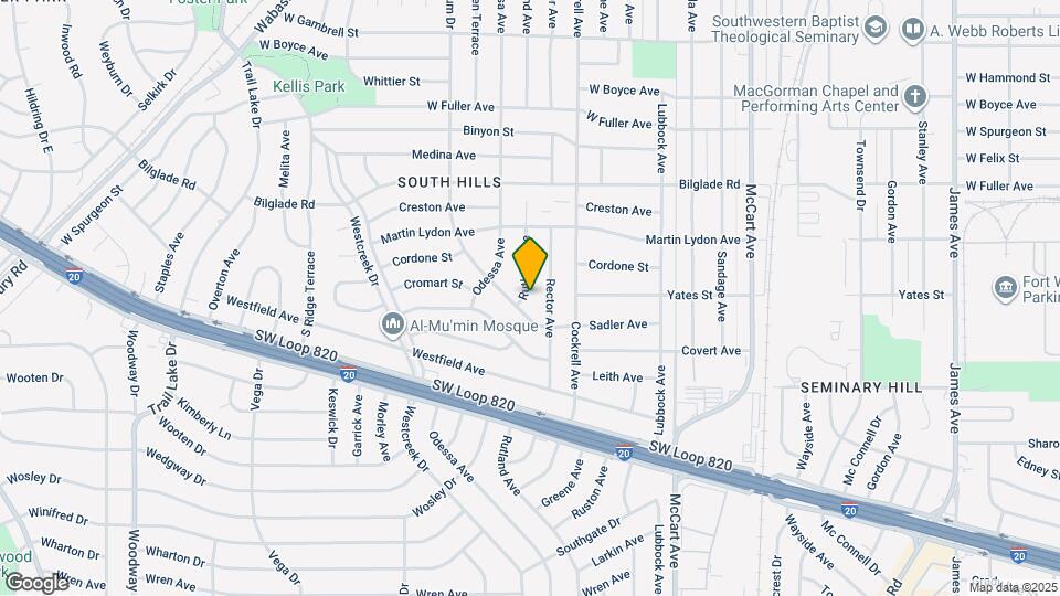 4945 Rutland Ave Map and Location Details
