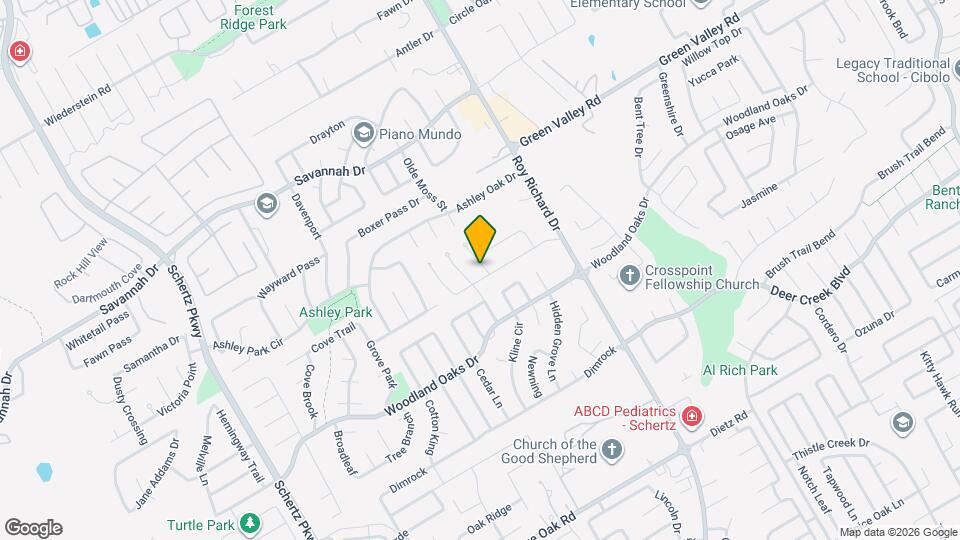 2805 Berry Way Map and Location Details