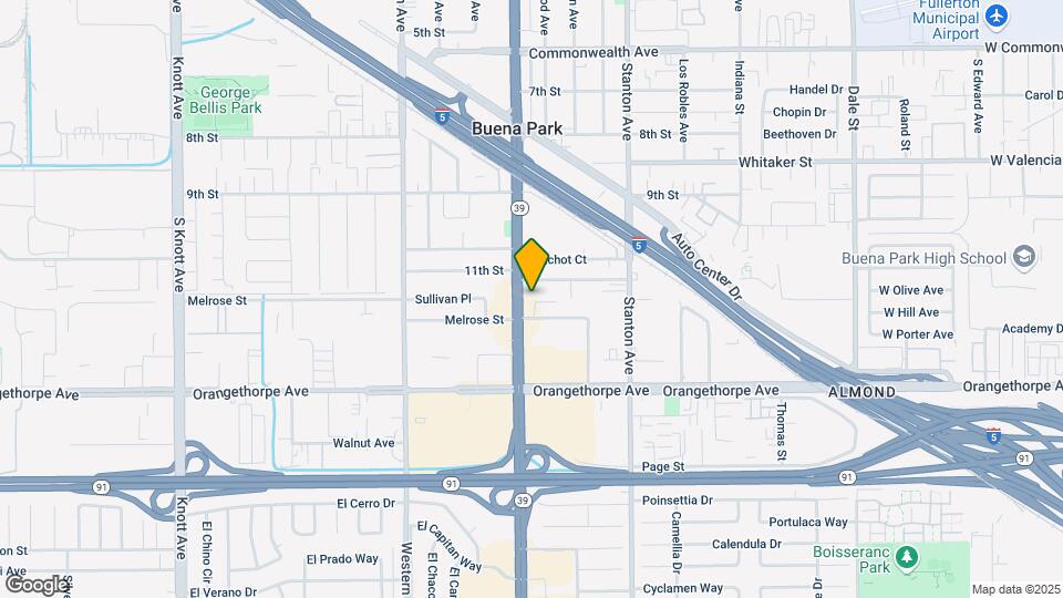 7761 Melrose St Mapa y Detalles de la Ubicación