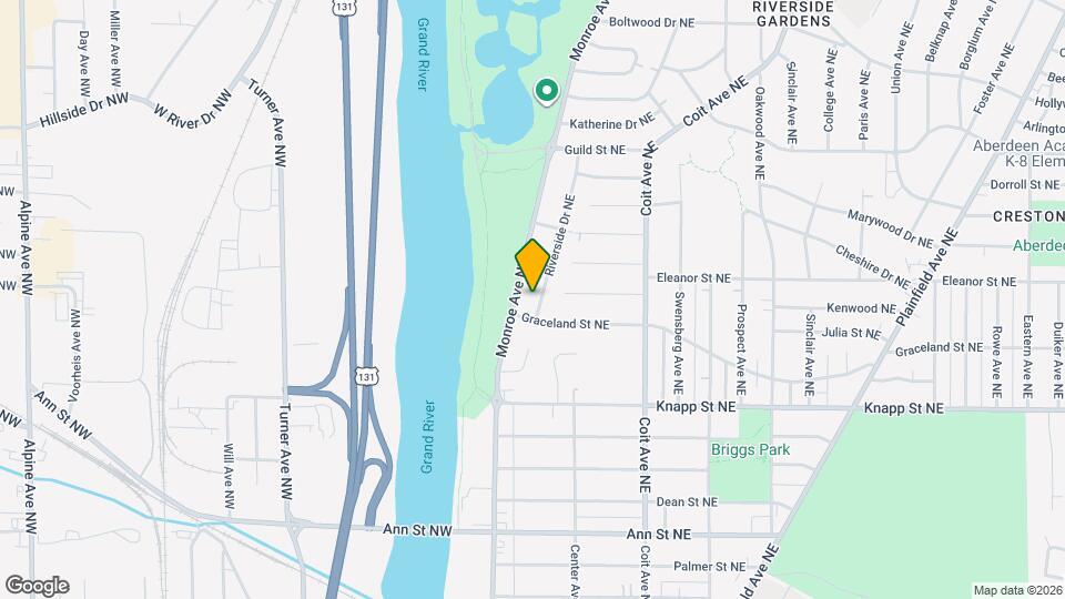 2119 Riverside Dr NE Mapa y Detalles de la Ubicación