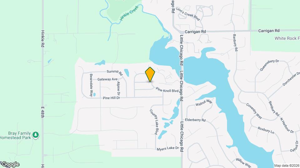 5565 Allison Way Map and Location Details