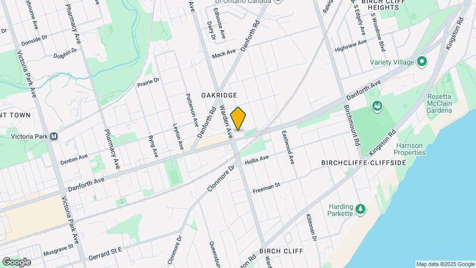 3520 Danforth Ave Map and Location Details