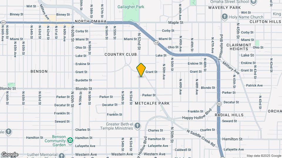 2015 N 52nd St Map and Location Details