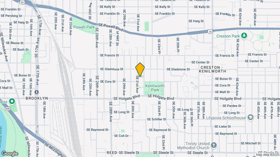 4224 SE 31st Ave Mapa y Detalles de la Ubicación