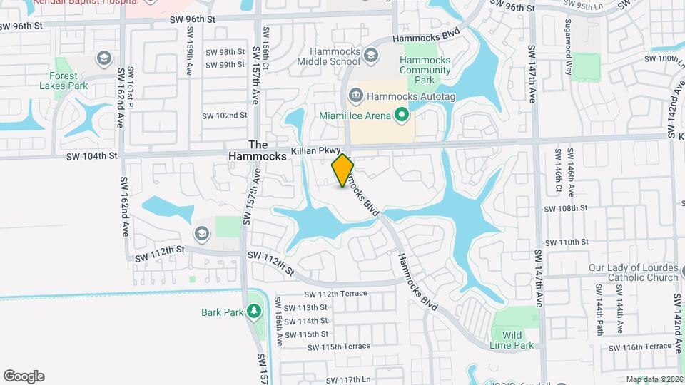15340 SW 106th Ter, Unit 819 Map and Location Details