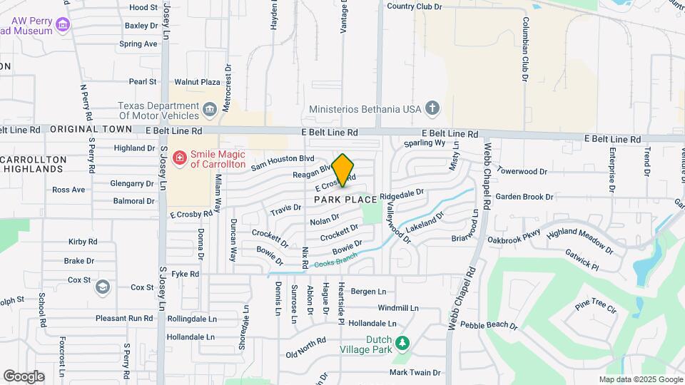 2221 Ridgedale Dr Map and Location Details