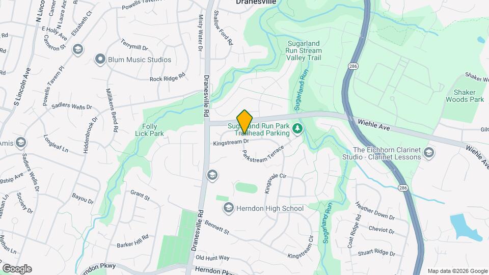 1417 Kingstream Dr Map and Location Details