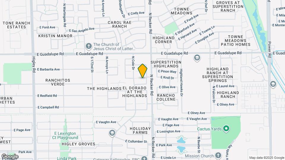 3951 E Kroll Ct Map and Location Details