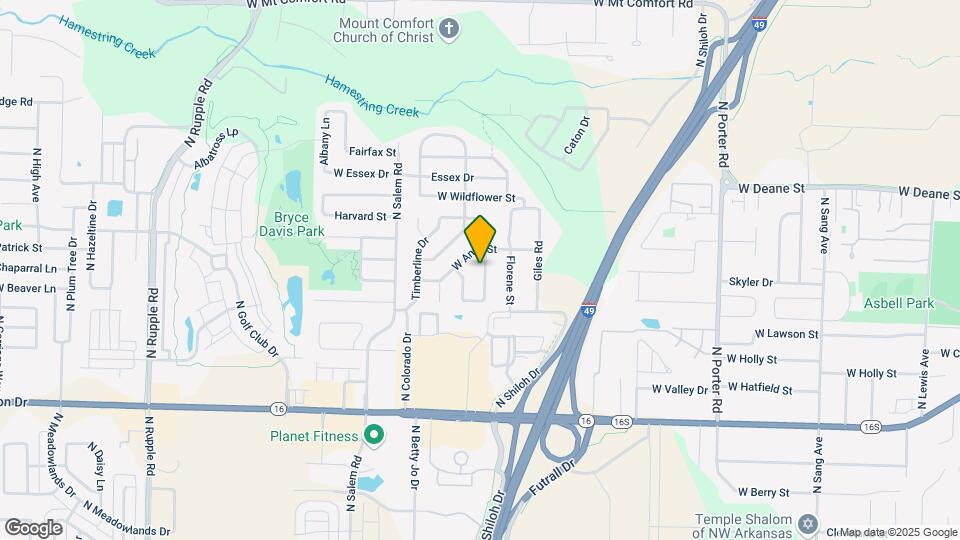 1565 Timbercrest Ave Map and Location Details