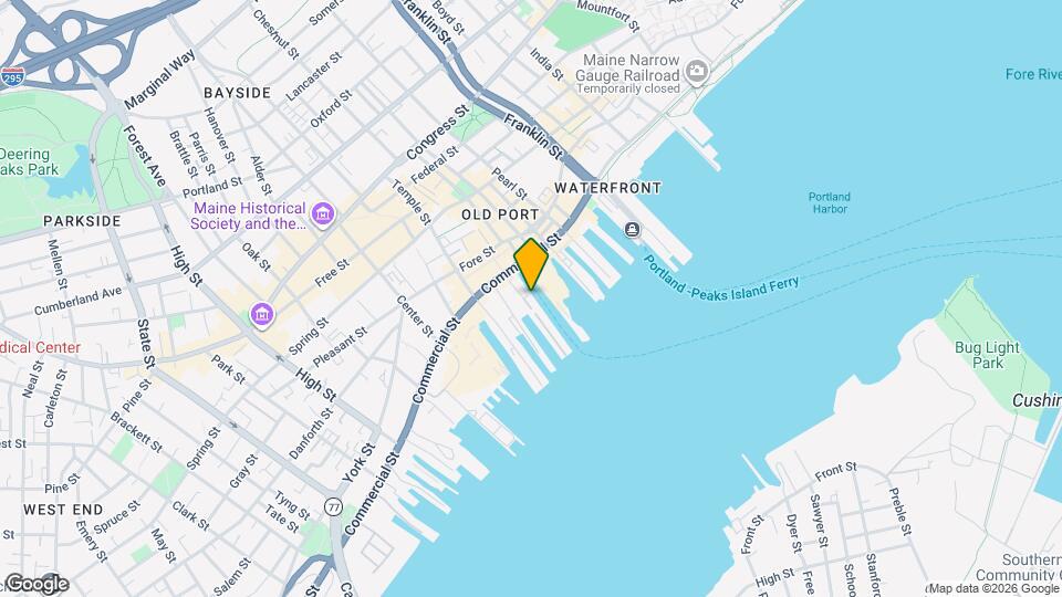 714 Chandlers Wharf, Unit 714 Map and Location Details