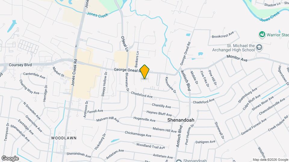 5235 Paducah Ct Map and Location Details