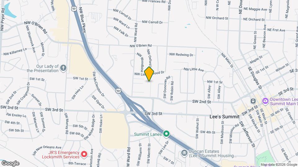 112 SW Oxford Pl Map and Location Details