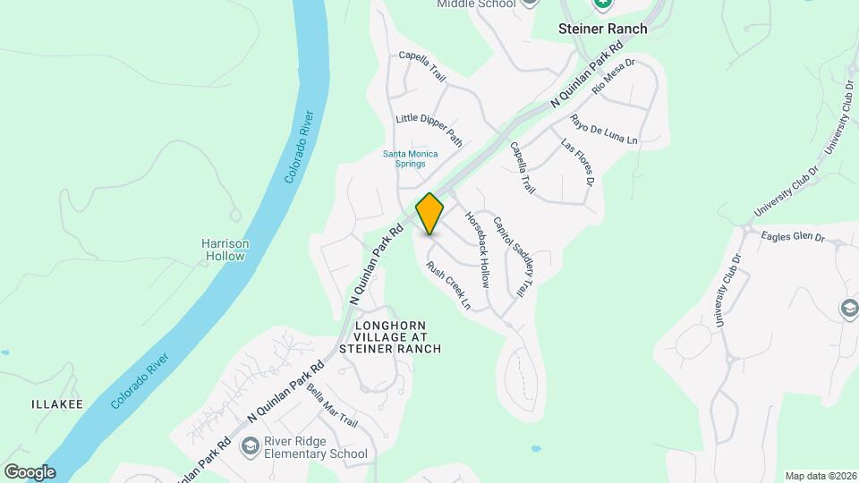 12825 Rush Creek Ln, Unit 201 Map and Location Details