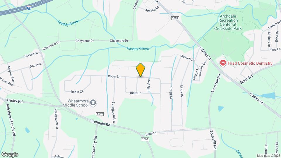 100 Jackie Ave Map and Location Details