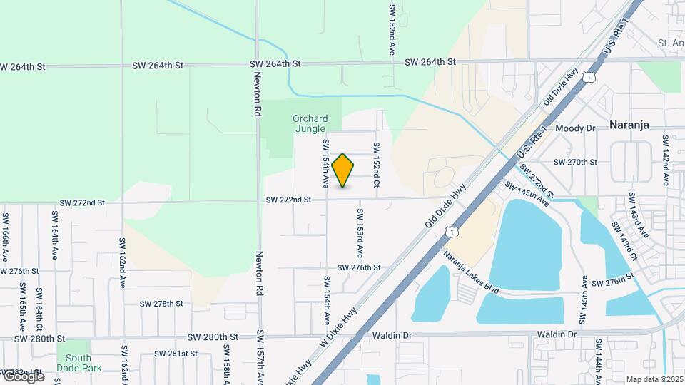 15345 SW 272nd St Map and Location Details