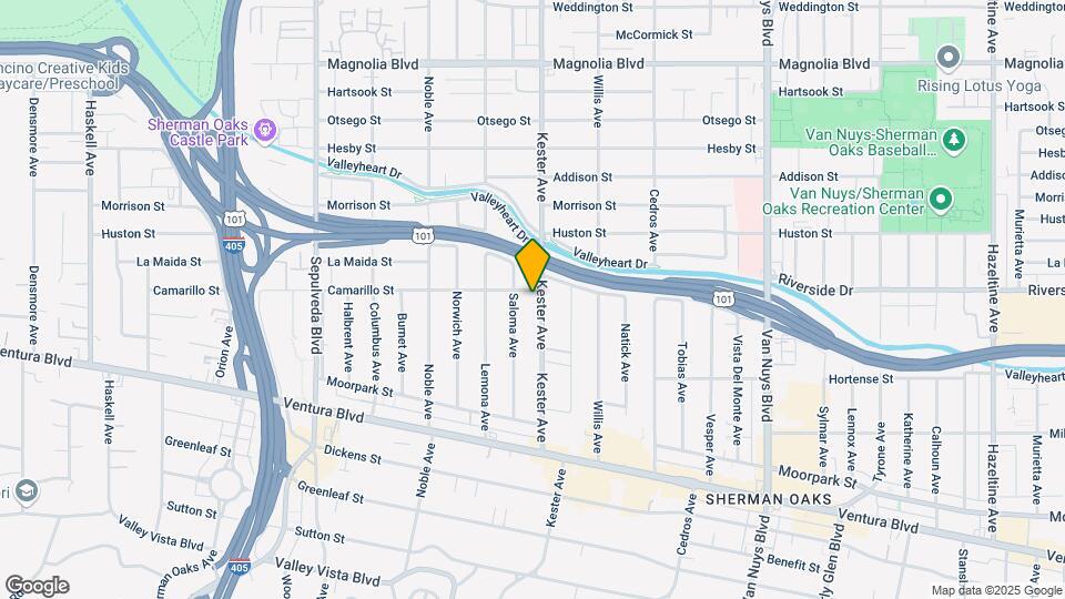 4759 Kester Ave Mapa y Detalles de la Ubicación